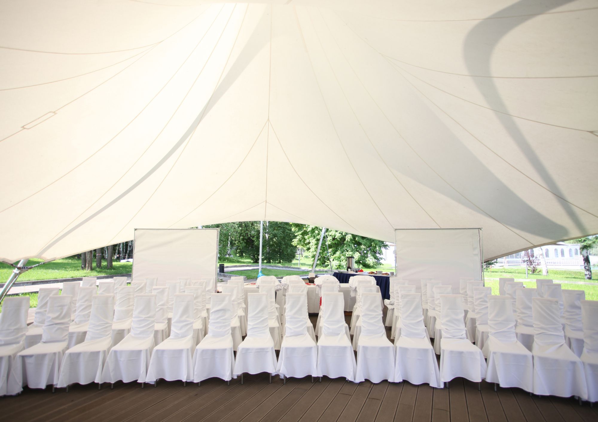 Tensile Membrane Shade Tents - 1